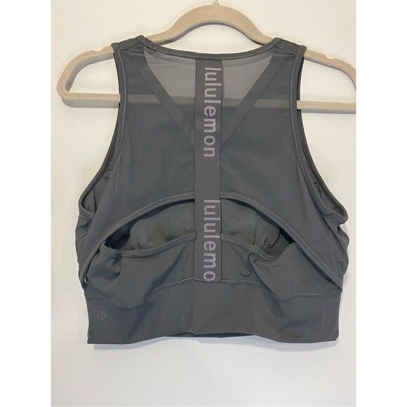 NWOT Size 12 Lululemon Mesh-Back Cropped Training Tank. New however, tag is off. - Picture 2 of 6
